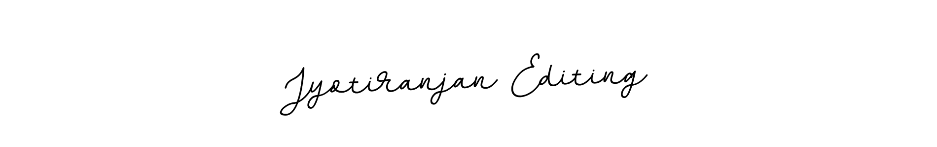 The best way (BallpointsItalic-DORy9) to make a short signature is to pick only two or three words in your name. The name Jyotiranjan Editing include a total of six letters. For converting this name. Jyotiranjan Editing signature style 11 images and pictures png