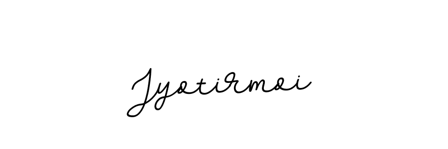 Make a beautiful signature design for name Jyotirmoi. With this signature (BallpointsItalic-DORy9) style, you can create a handwritten signature for free. Jyotirmoi signature style 11 images and pictures png