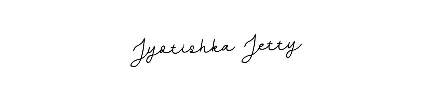 Jyotishka Jetty stylish signature style. Best Handwritten Sign (BallpointsItalic-DORy9) for my name. Handwritten Signature Collection Ideas for my name Jyotishka Jetty. Jyotishka Jetty signature style 11 images and pictures png