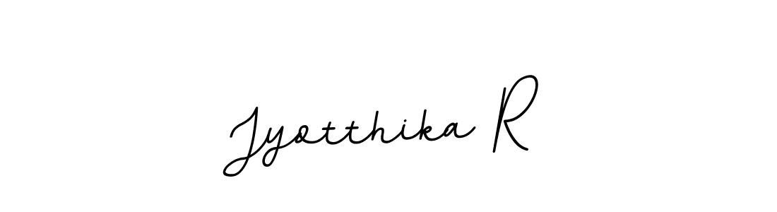 It looks lik you need a new signature style for name Jyotthika R. Design unique handwritten (BallpointsItalic-DORy9) signature with our free signature maker in just a few clicks. Jyotthika R signature style 11 images and pictures png