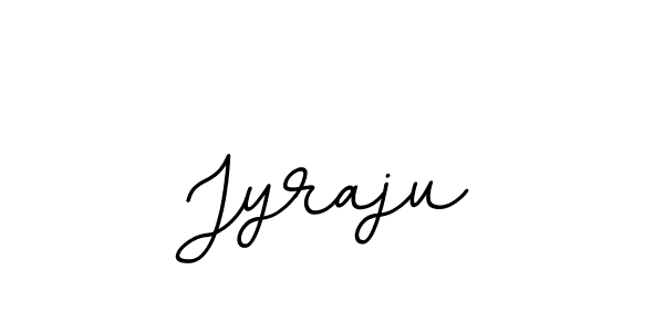 Design your own signature with our free online signature maker. With this signature software, you can create a handwritten (BallpointsItalic-DORy9) signature for name Jyraju. Jyraju signature style 11 images and pictures png
