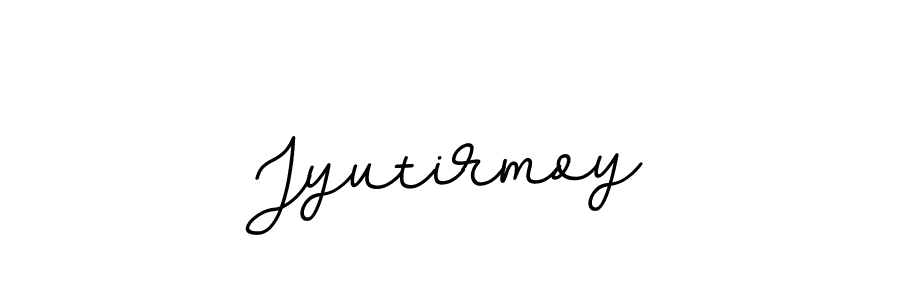 Make a beautiful signature design for name Jyutirmoy. With this signature (BallpointsItalic-DORy9) style, you can create a handwritten signature for free. Jyutirmoy signature style 11 images and pictures png