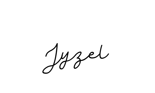 if you are searching for the best signature style for your name Jyzel. so please give up your signature search. here we have designed multiple signature styles  using BallpointsItalic-DORy9. Jyzel signature style 11 images and pictures png