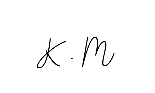 if you are searching for the best signature style for your name K . M. so please give up your signature search. here we have designed multiple signature styles  using BallpointsItalic-DORy9. K . M signature style 11 images and pictures png