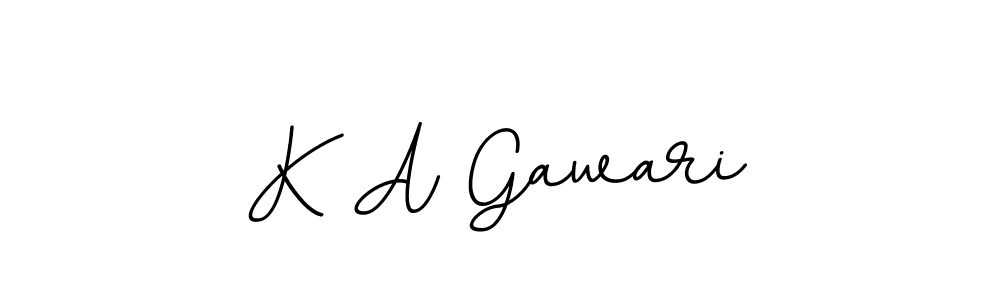 Also we have K A Gawari name is the best signature style. Create professional handwritten signature collection using BallpointsItalic-DORy9 autograph style. K A Gawari signature style 11 images and pictures png