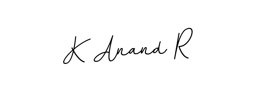 How to make K Anand R signature? BallpointsItalic-DORy9 is a professional autograph style. Create handwritten signature for K Anand R name. K Anand R signature style 11 images and pictures png