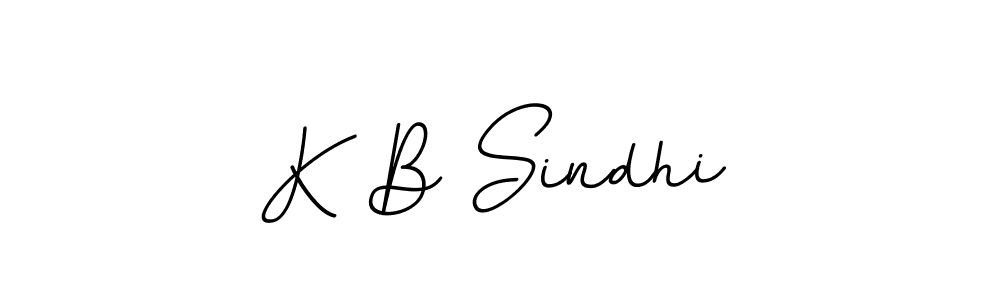 Design your own signature with our free online signature maker. With this signature software, you can create a handwritten (BallpointsItalic-DORy9) signature for name K B Sindhi. K B Sindhi signature style 11 images and pictures png
