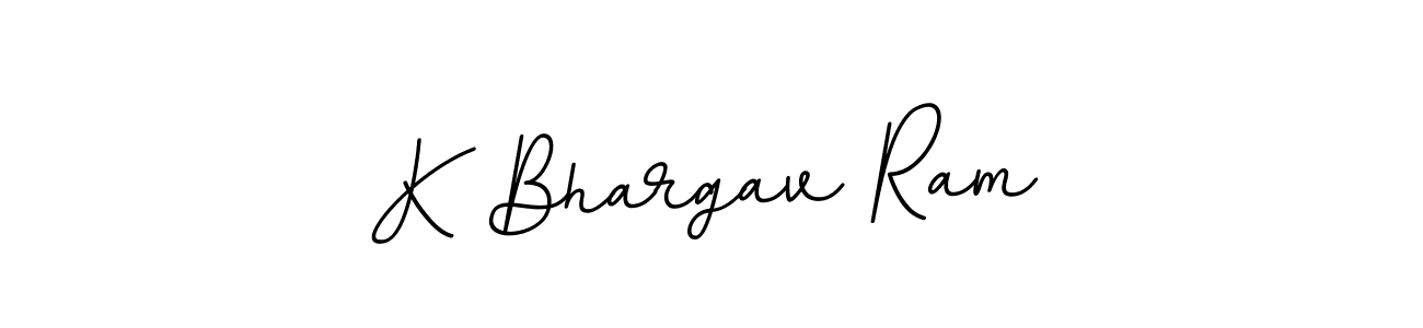 K Bhargav Ram stylish signature style. Best Handwritten Sign (BallpointsItalic-DORy9) for my name. Handwritten Signature Collection Ideas for my name K Bhargav Ram. K Bhargav Ram signature style 11 images and pictures png