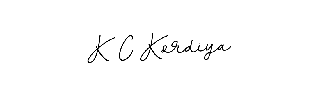 Check out images of Autograph of K C Kordiya name. Actor K C Kordiya Signature Style. BallpointsItalic-DORy9 is a professional sign style online. K C Kordiya signature style 11 images and pictures png