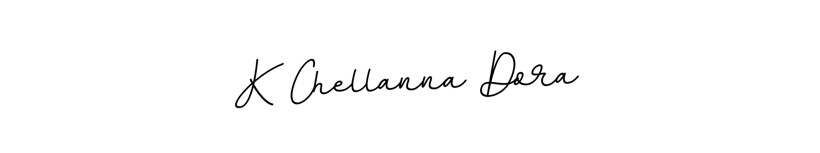This is the best signature style for the K Chellanna Dora name. Also you like these signature font (BallpointsItalic-DORy9). Mix name signature. K Chellanna Dora signature style 11 images and pictures png