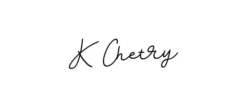 Make a beautiful signature design for name K Chetry. With this signature (BallpointsItalic-DORy9) style, you can create a handwritten signature for free. K Chetry signature style 11 images and pictures png