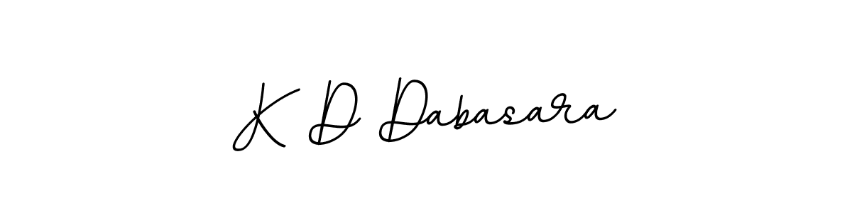 How to make K D Dabasara signature? BallpointsItalic-DORy9 is a professional autograph style. Create handwritten signature for K D Dabasara name. K D Dabasara signature style 11 images and pictures png