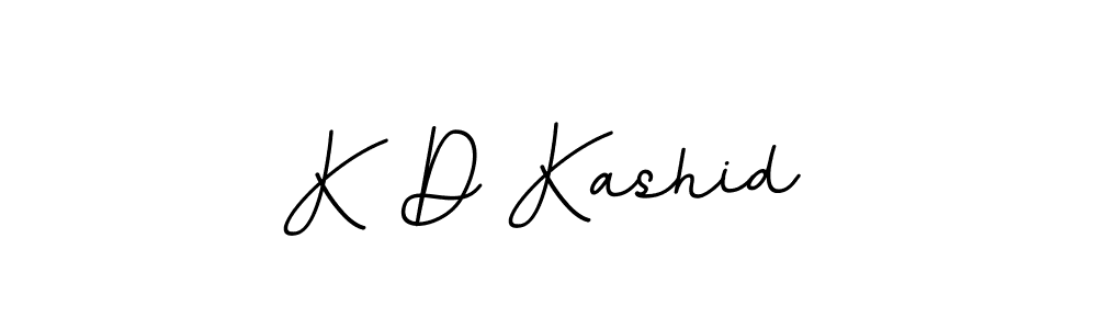 The best way (BallpointsItalic-DORy9) to make a short signature is to pick only two or three words in your name. The name K D Kashid include a total of six letters. For converting this name. K D Kashid signature style 11 images and pictures png