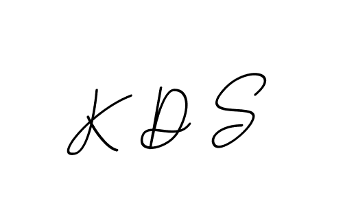 This is the best signature style for the K D S name. Also you like these signature font (BallpointsItalic-DORy9). Mix name signature. K D S signature style 11 images and pictures png