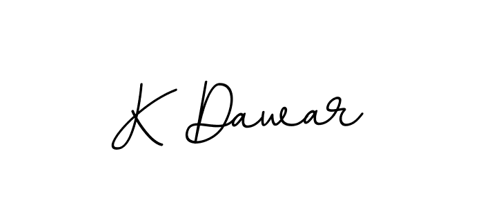 How to make K Dawar signature? BallpointsItalic-DORy9 is a professional autograph style. Create handwritten signature for K Dawar name. K Dawar signature style 11 images and pictures png