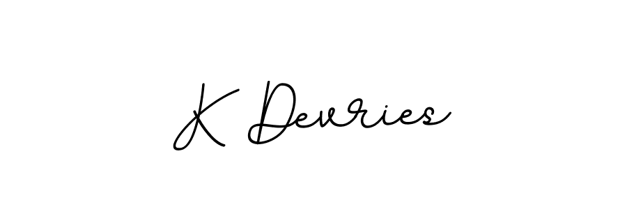 Also we have K Devries name is the best signature style. Create professional handwritten signature collection using BallpointsItalic-DORy9 autograph style. K Devries signature style 11 images and pictures png
