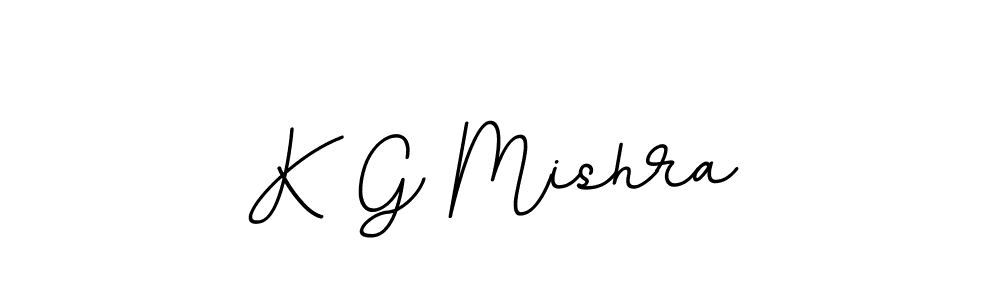 Design your own signature with our free online signature maker. With this signature software, you can create a handwritten (BallpointsItalic-DORy9) signature for name K G Mishra. K G Mishra signature style 11 images and pictures png