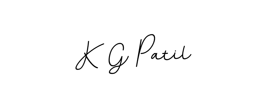 Use a signature maker to create a handwritten signature online. With this signature software, you can design (BallpointsItalic-DORy9) your own signature for name K G Patil. K G Patil signature style 11 images and pictures png