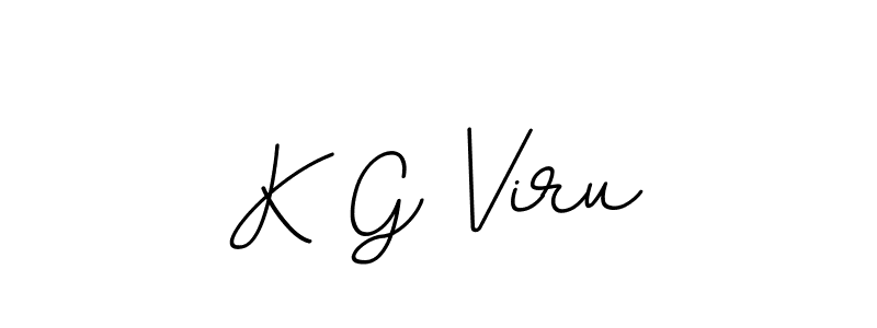 Also You can easily find your signature by using the search form. We will create K G Viru name handwritten signature images for you free of cost using BallpointsItalic-DORy9 sign style. K G Viru signature style 11 images and pictures png