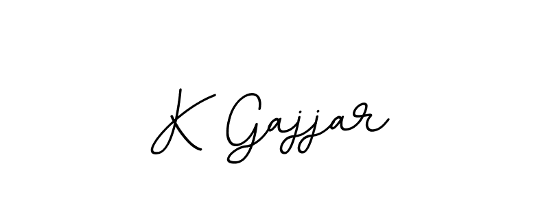 if you are searching for the best signature style for your name K Gajjar. so please give up your signature search. here we have designed multiple signature styles  using BallpointsItalic-DORy9. K Gajjar signature style 11 images and pictures png