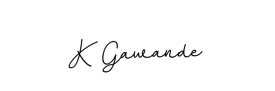 This is the best signature style for the K Gawande name. Also you like these signature font (BallpointsItalic-DORy9). Mix name signature. K Gawande signature style 11 images and pictures png