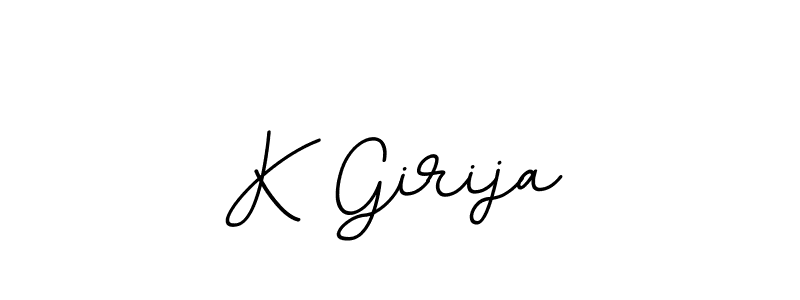Check out images of Autograph of K Girija name. Actor K Girija Signature Style. BallpointsItalic-DORy9 is a professional sign style online. K Girija signature style 11 images and pictures png