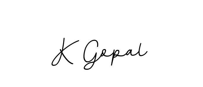 It looks lik you need a new signature style for name K Gopal. Design unique handwritten (BallpointsItalic-DORy9) signature with our free signature maker in just a few clicks. K Gopal signature style 11 images and pictures png