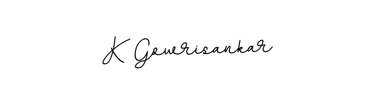 Here are the top 10 professional signature styles for the name K Gowrisankar. These are the best autograph styles you can use for your name. K Gowrisankar signature style 11 images and pictures png