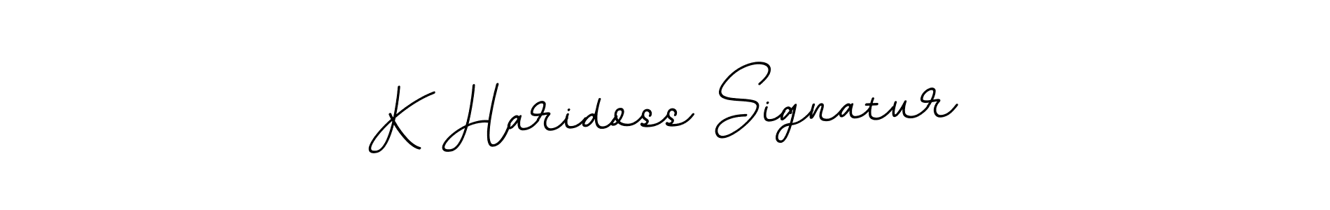 Similarly BallpointsItalic-DORy9 is the best handwritten signature design. Signature creator online .You can use it as an online autograph creator for name K Haridoss Signatur. K Haridoss Signatur signature style 11 images and pictures png
