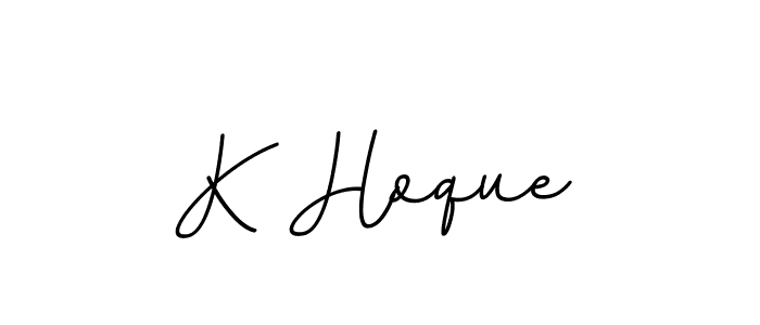 It looks lik you need a new signature style for name K Hoque. Design unique handwritten (BallpointsItalic-DORy9) signature with our free signature maker in just a few clicks. K Hoque signature style 11 images and pictures png