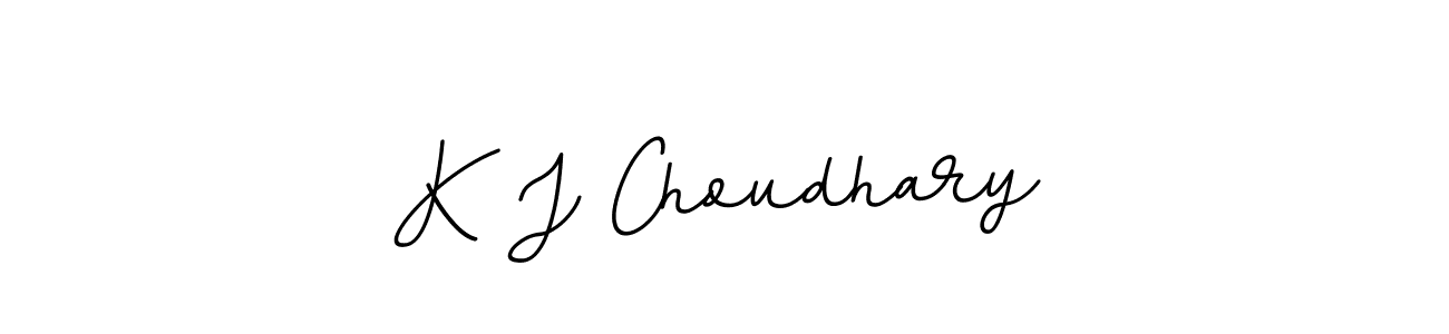 Also You can easily find your signature by using the search form. We will create K J Choudhary name handwritten signature images for you free of cost using BallpointsItalic-DORy9 sign style. K J Choudhary signature style 11 images and pictures png