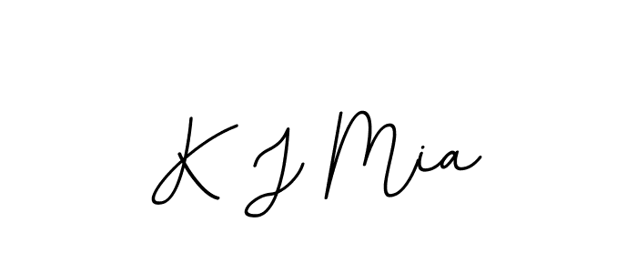 How to make K J Mia signature? BallpointsItalic-DORy9 is a professional autograph style. Create handwritten signature for K J Mia name. K J Mia signature style 11 images and pictures png
