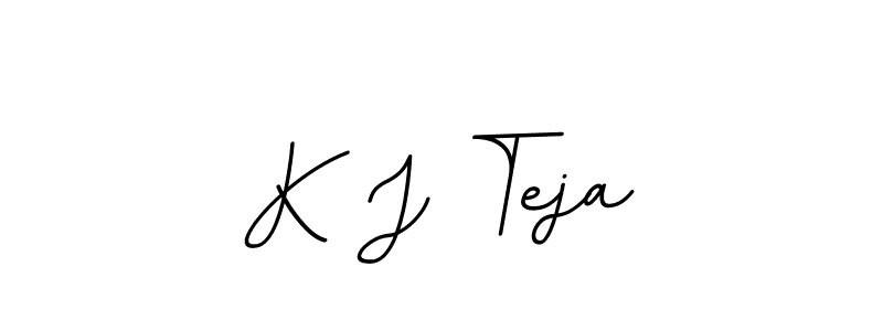 You can use this online signature creator to create a handwritten signature for the name K J Teja. This is the best online autograph maker. K J Teja signature style 11 images and pictures png