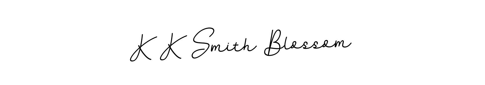 Create a beautiful signature design for name K K Smith Blossom. With this signature (BallpointsItalic-DORy9) fonts, you can make a handwritten signature for free. K K Smith Blossom signature style 11 images and pictures png