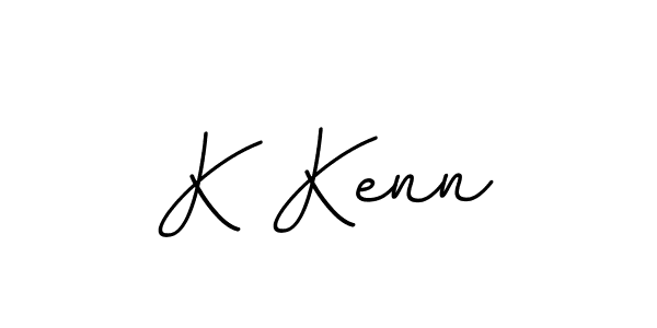The best way (BallpointsItalic-DORy9) to make a short signature is to pick only two or three words in your name. The name K Kenn include a total of six letters. For converting this name. K Kenn signature style 11 images and pictures png