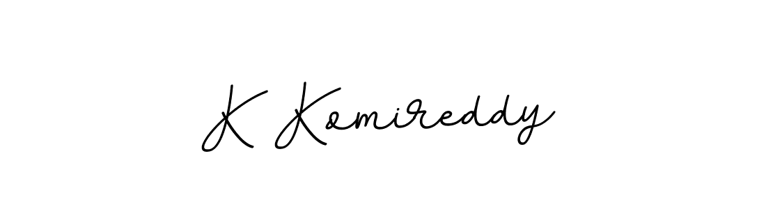 Also we have K Komireddy name is the best signature style. Create professional handwritten signature collection using BallpointsItalic-DORy9 autograph style. K Komireddy signature style 11 images and pictures png