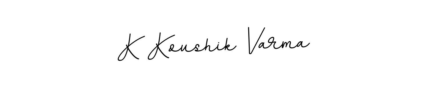 Also You can easily find your signature by using the search form. We will create K Koushik Varma name handwritten signature images for you free of cost using BallpointsItalic-DORy9 sign style. K Koushik Varma signature style 11 images and pictures png