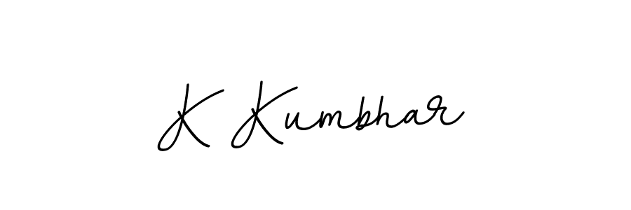 Also we have K Kumbhar name is the best signature style. Create professional handwritten signature collection using BallpointsItalic-DORy9 autograph style. K Kumbhar signature style 11 images and pictures png