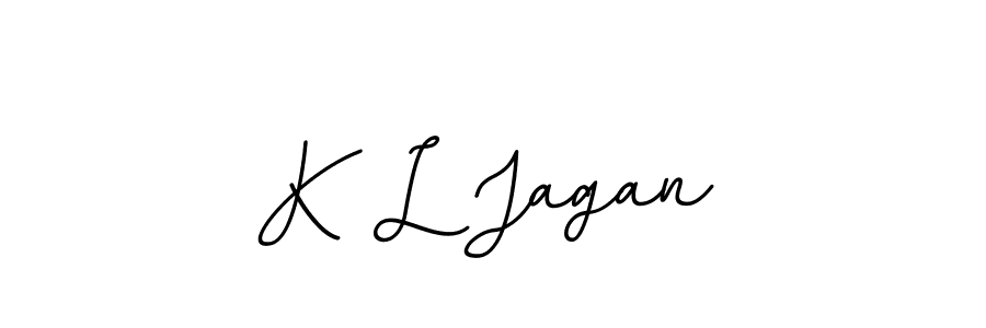 How to make K L Jagan signature? BallpointsItalic-DORy9 is a professional autograph style. Create handwritten signature for K L Jagan name. K L Jagan signature style 11 images and pictures png