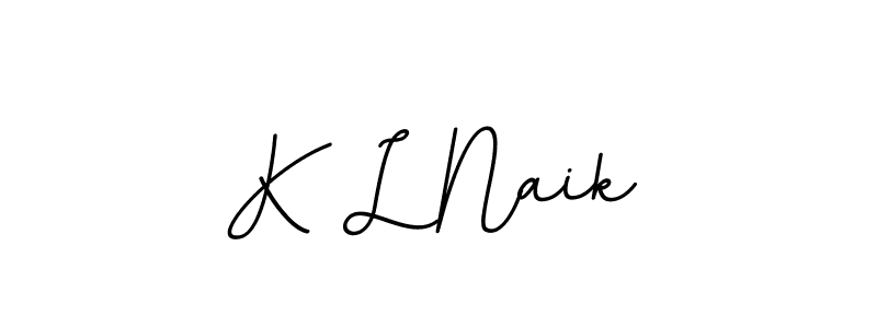 Here are the top 10 professional signature styles for the name K L Naik. These are the best autograph styles you can use for your name. K L Naik signature style 11 images and pictures png