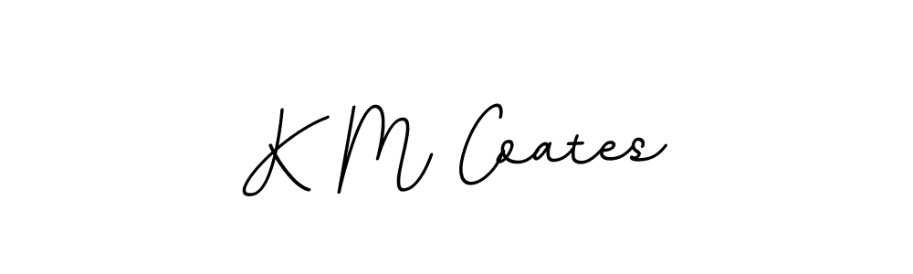 if you are searching for the best signature style for your name K M Coates. so please give up your signature search. here we have designed multiple signature styles  using BallpointsItalic-DORy9. K M Coates signature style 11 images and pictures png