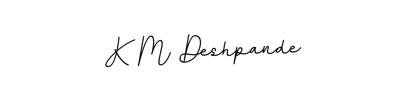 How to Draw K M Deshpande signature style? BallpointsItalic-DORy9 is a latest design signature styles for name K M Deshpande. K M Deshpande signature style 11 images and pictures png