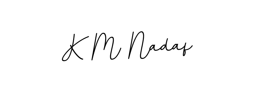 Here are the top 10 professional signature styles for the name K M Nadaf. These are the best autograph styles you can use for your name. K M Nadaf signature style 11 images and pictures png