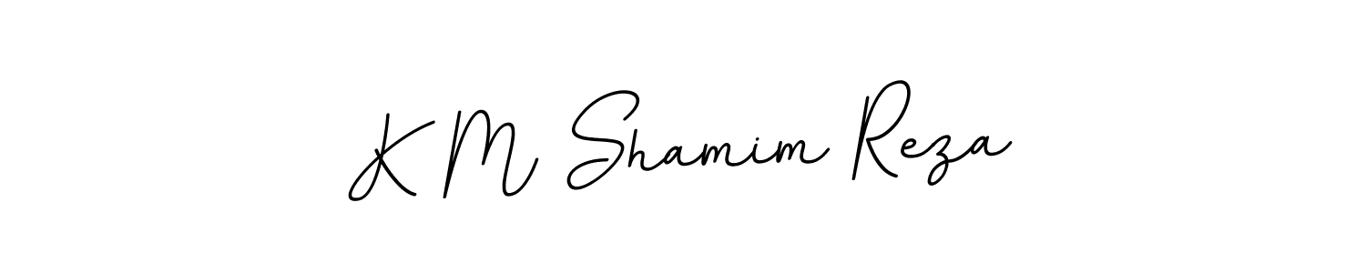 Also we have K M Shamim Reza name is the best signature style. Create professional handwritten signature collection using BallpointsItalic-DORy9 autograph style. K M Shamim Reza signature style 11 images and pictures png