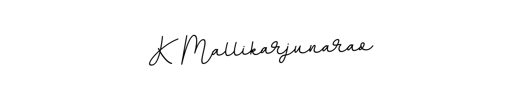 This is the best signature style for the K Mallikarjunarao name. Also you like these signature font (BallpointsItalic-DORy9). Mix name signature. K Mallikarjunarao signature style 11 images and pictures png