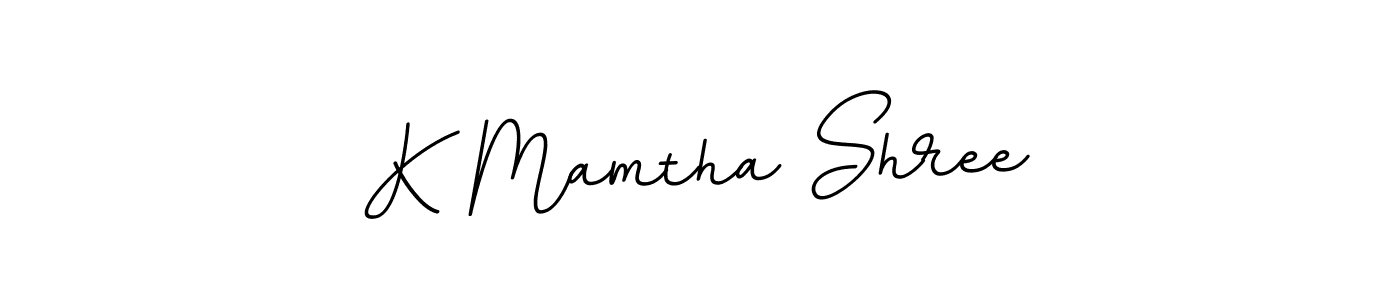 Make a short K Mamtha Shree signature style. Manage your documents anywhere anytime using BallpointsItalic-DORy9. Create and add eSignatures, submit forms, share and send files easily. K Mamtha Shree signature style 11 images and pictures png