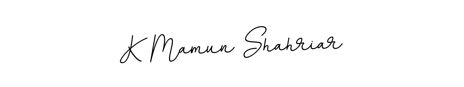 How to make K Mamun Shahriar signature? BallpointsItalic-DORy9 is a professional autograph style. Create handwritten signature for K Mamun Shahriar name. K Mamun Shahriar signature style 11 images and pictures png