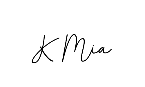 Similarly BallpointsItalic-DORy9 is the best handwritten signature design. Signature creator online .You can use it as an online autograph creator for name K Mia. K Mia signature style 11 images and pictures png