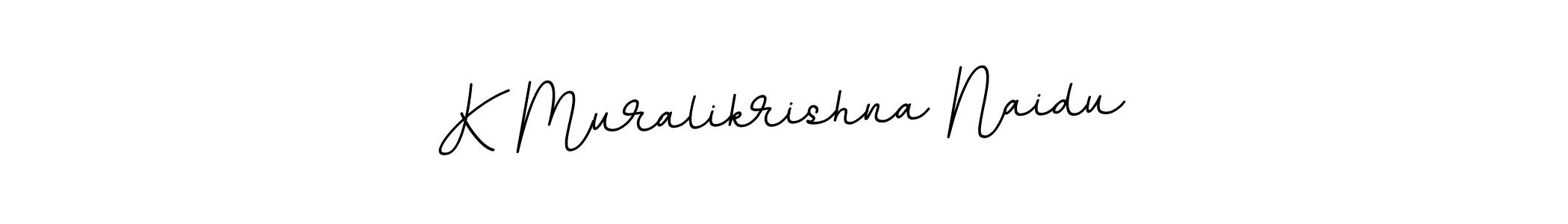 Make a beautiful signature design for name K Muralikrishna Naidu. Use this online signature maker to create a handwritten signature for free. K Muralikrishna Naidu signature style 11 images and pictures png