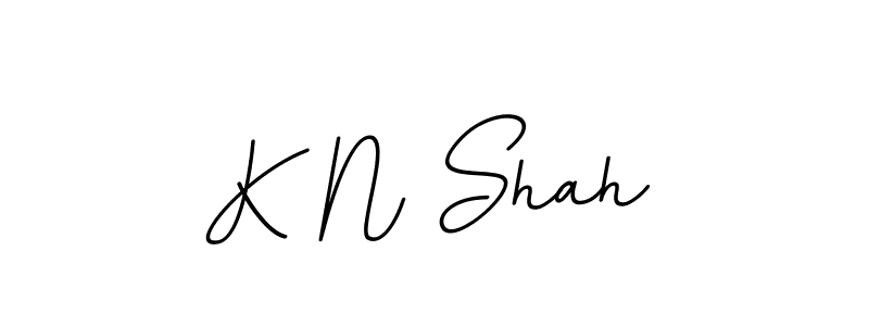 How to make K N Shah signature? BallpointsItalic-DORy9 is a professional autograph style. Create handwritten signature for K N Shah name. K N Shah signature style 11 images and pictures png